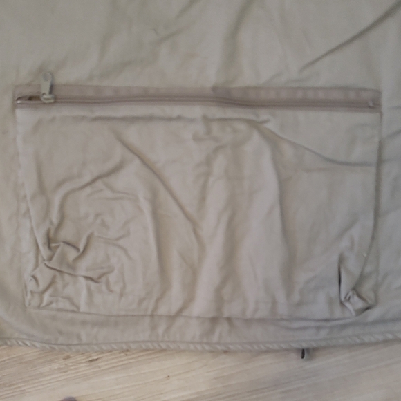 WALKER Men's Vintage Utility Sporting Vest in Cream Large - Picture 9 of 9